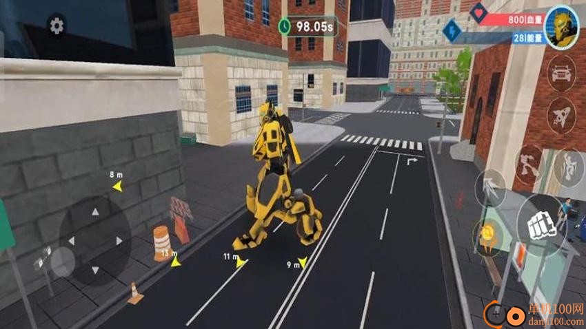 机器人钢铁变形游戏