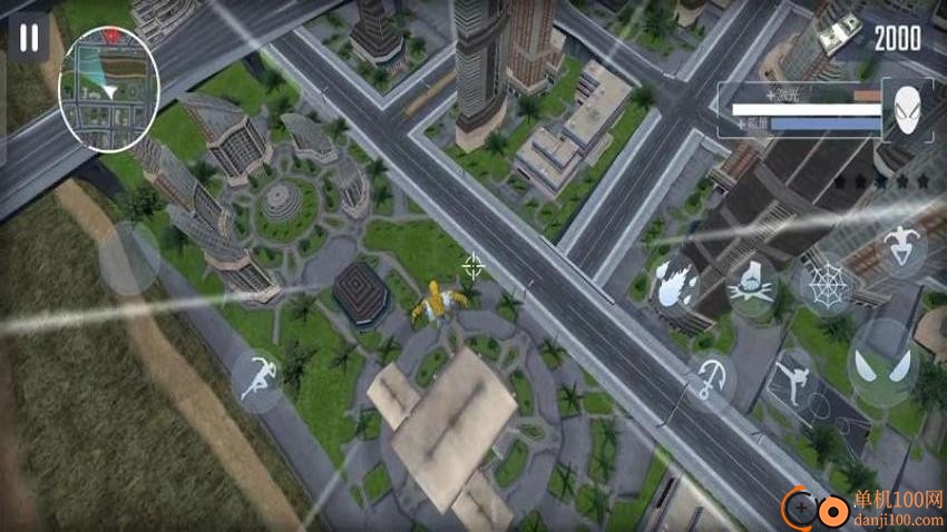 城市绳索超人游戏