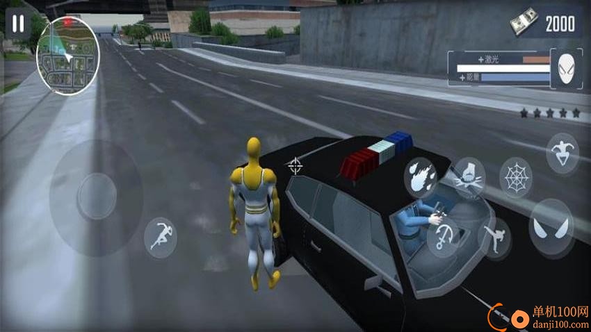 城市绳索超人游戏