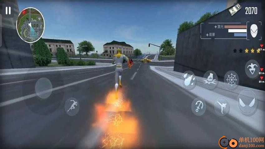 城市绳索超人游戏