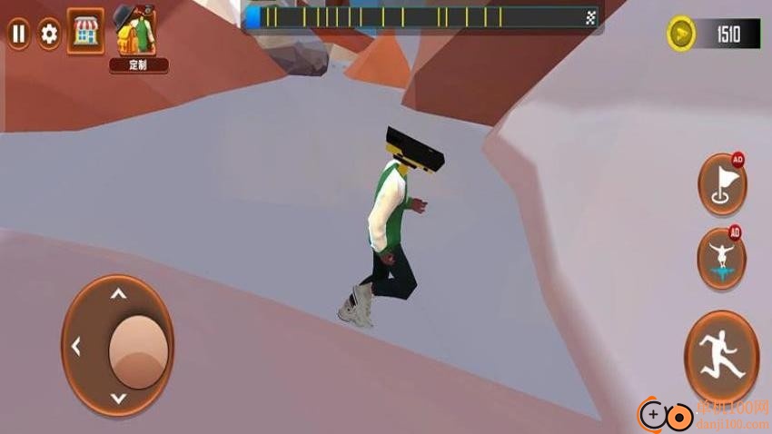 电视人跑酷游戏