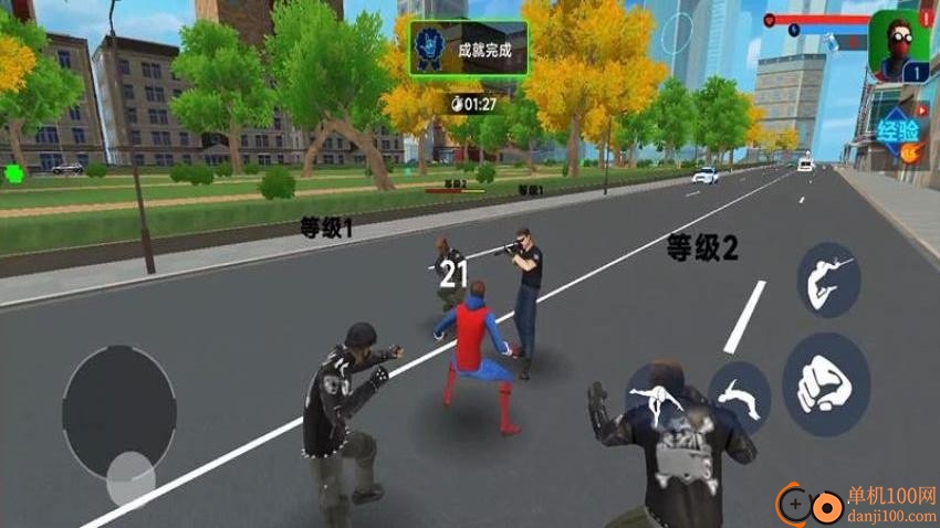 蜘蛛人城市英雄游戏