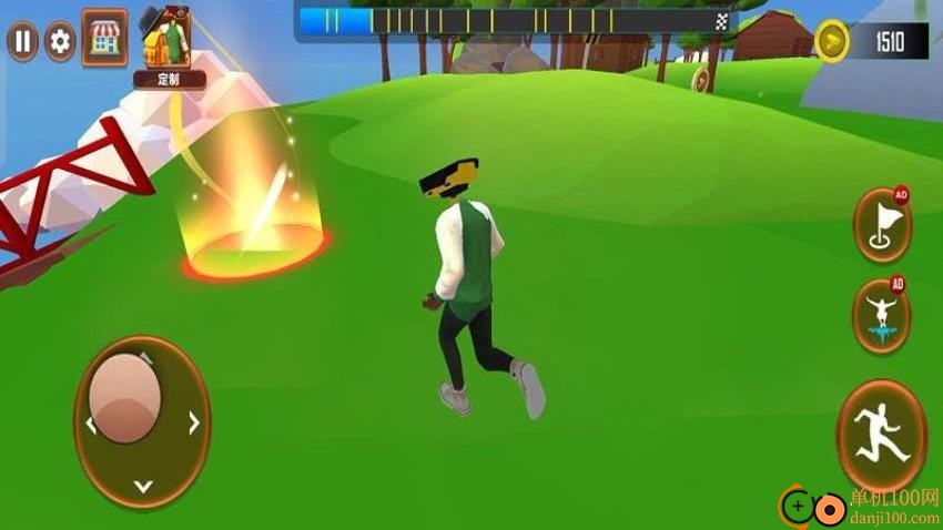 电视人跑酷游戏