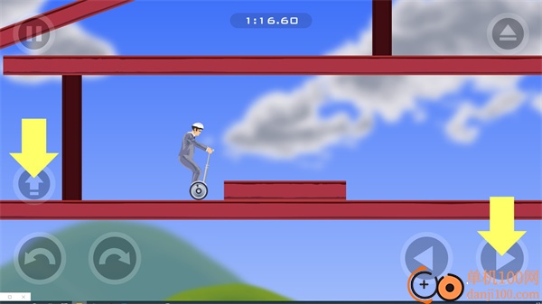 死亡独轮车全关卡去广告版(Happy Wheels)