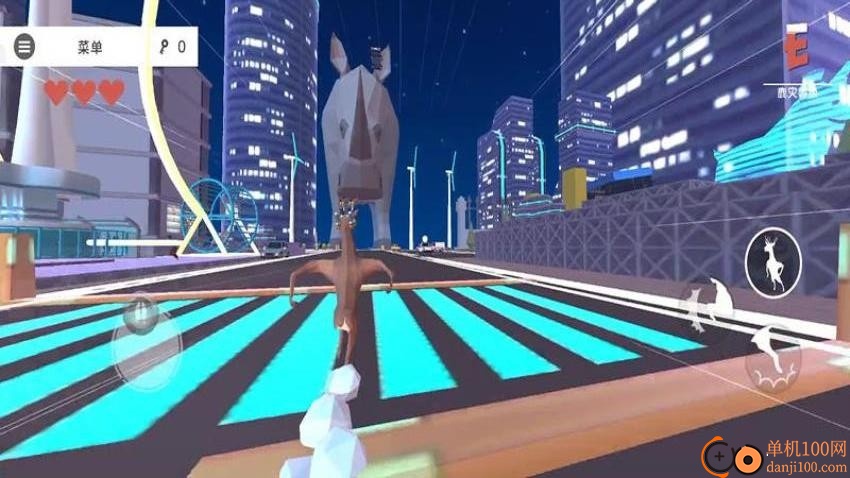 鹿的城市生存游戏