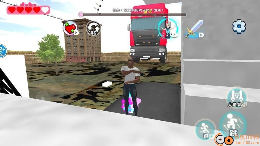 跑酷冲刺王者游戏