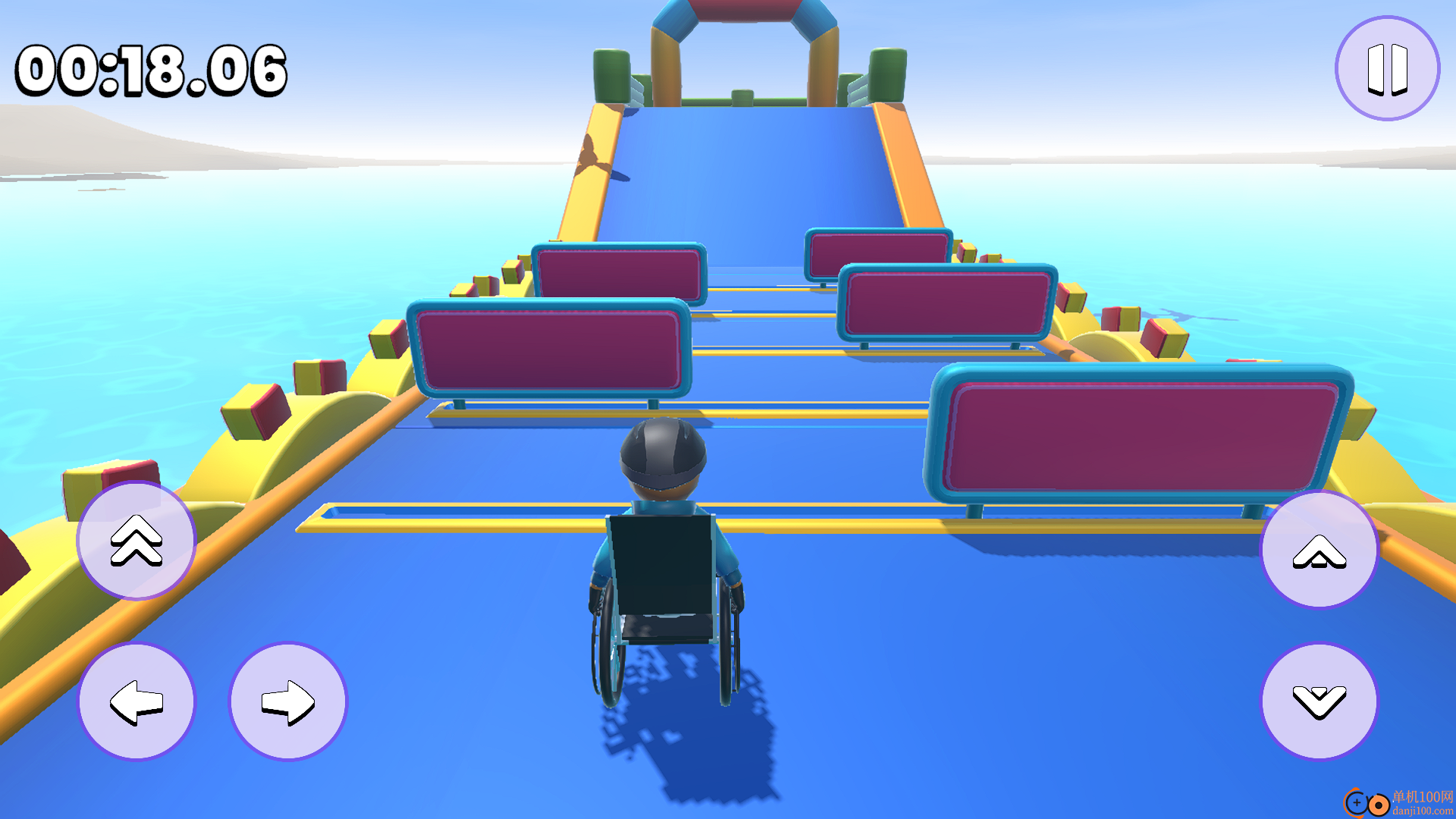 轮椅向前冲游戏
