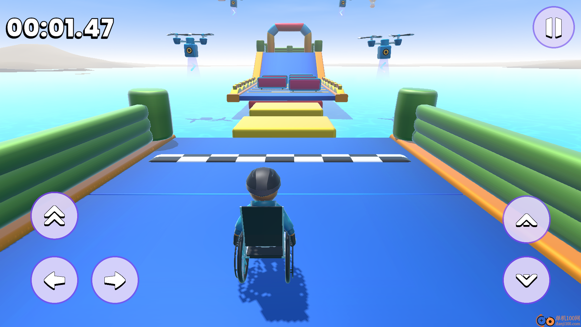 轮椅向前冲游戏