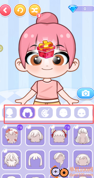 我的完美造型游戏