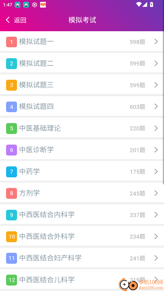 中西医结合执业医师总题库官网版