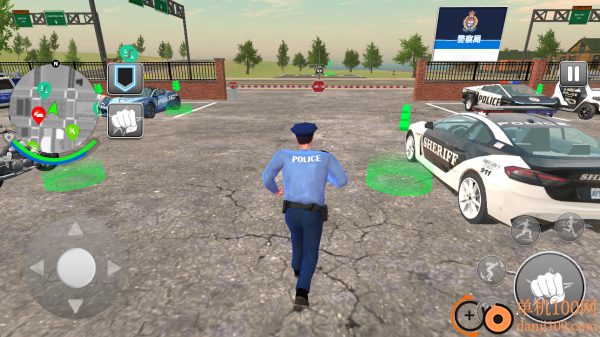 真实警车驾驶模拟游戏