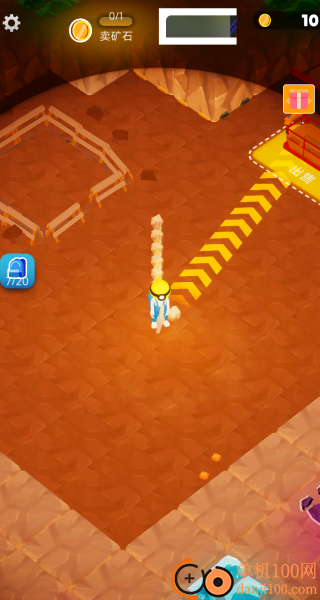 钻石矿工探险游戏
