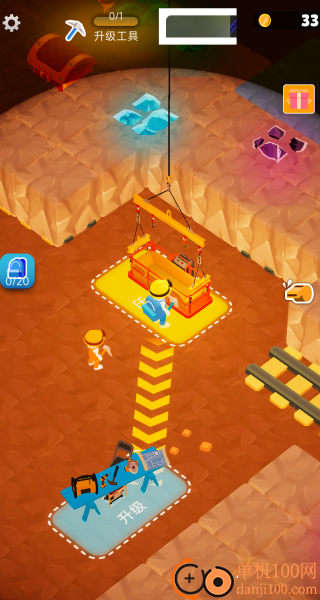 钻石矿工探险游戏