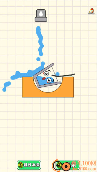 划线挡漏杯游戏