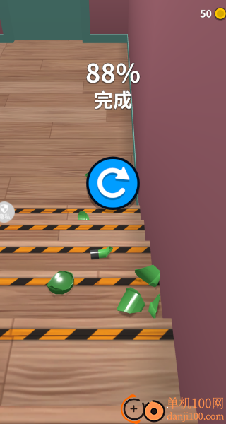 解压滚动瓶游戏