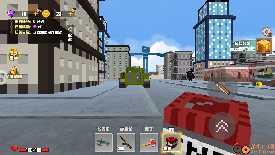 TNT像素破坏手游