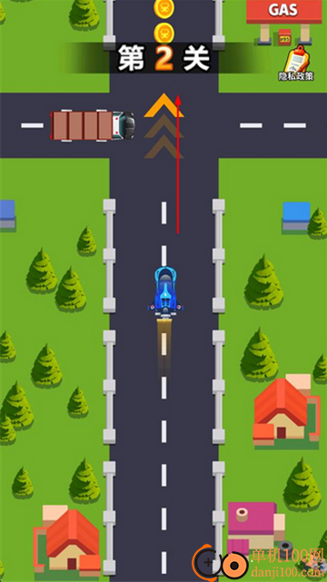 拐个弯儿冲游戏