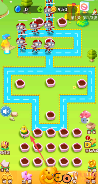 歪塔守阵地游戏