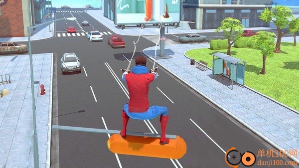 蜘蛛人城市保卫战斗游戏