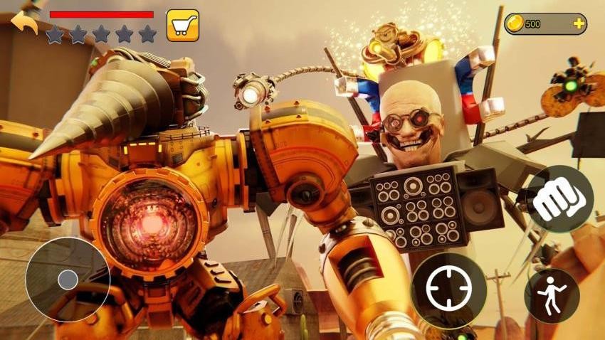 马桶人大战时钟人游戏v1.0 2