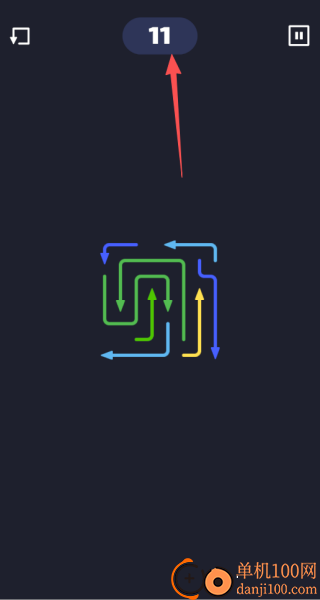 箭头来解压游戏