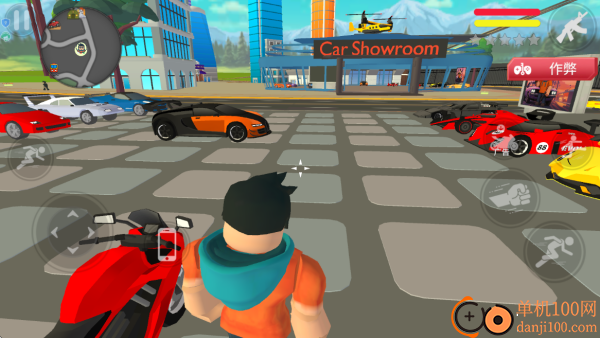 自行车跑酷冒险游戏