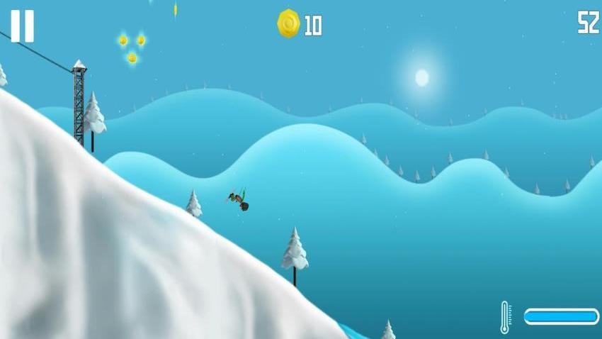 雪山滑雪冲刺游戏v1.0.0 3