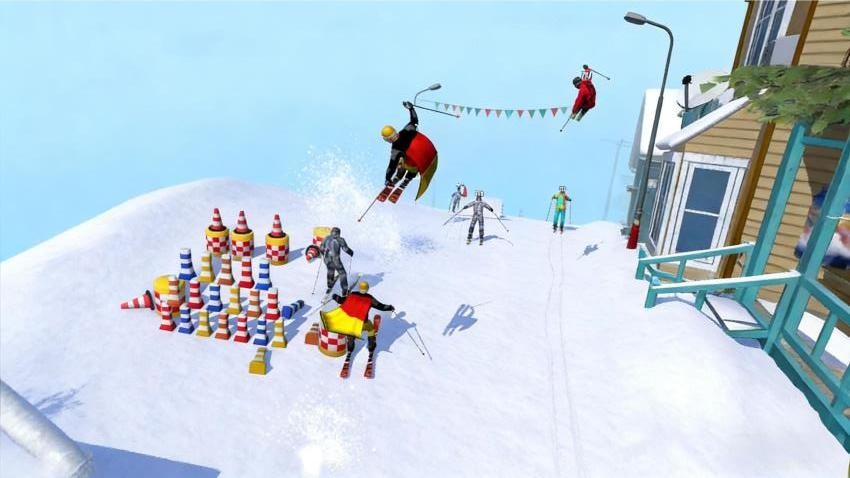 雪山滑雪冲刺游戏v1.0.0 5