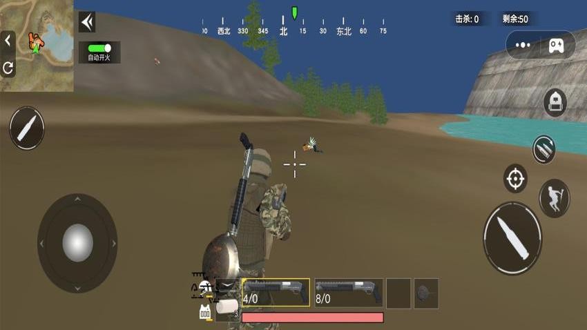 三角行动生存跑刀游戏v1.0(2)