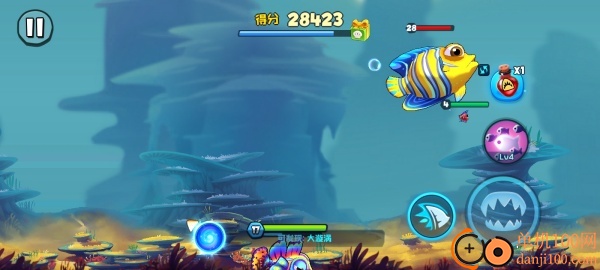 鱼吃鱼吞噬游戏