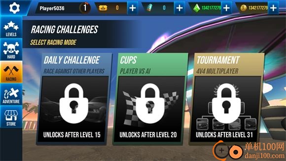 极限特技赛车游戏