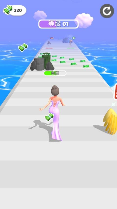 女孩向前跑游戏v1.0.0 2