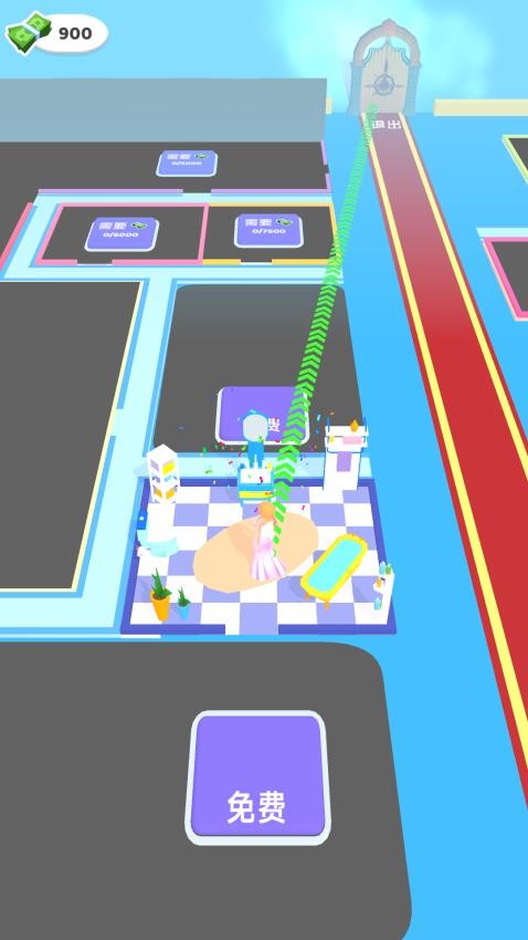 女孩向前跑游戏v1.0.0 4