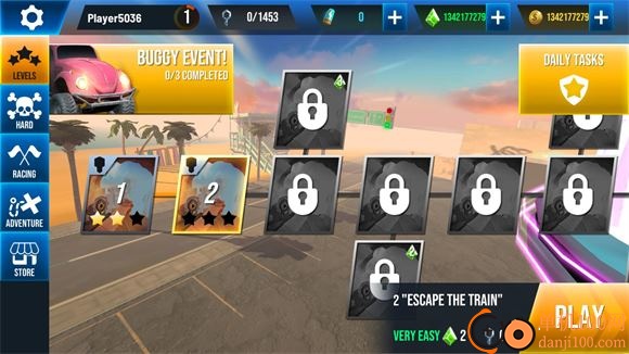 极限特技赛车游戏