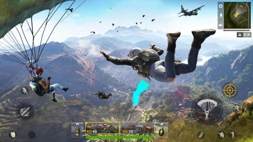 刺激吃鸡行动游戏v1.0 4