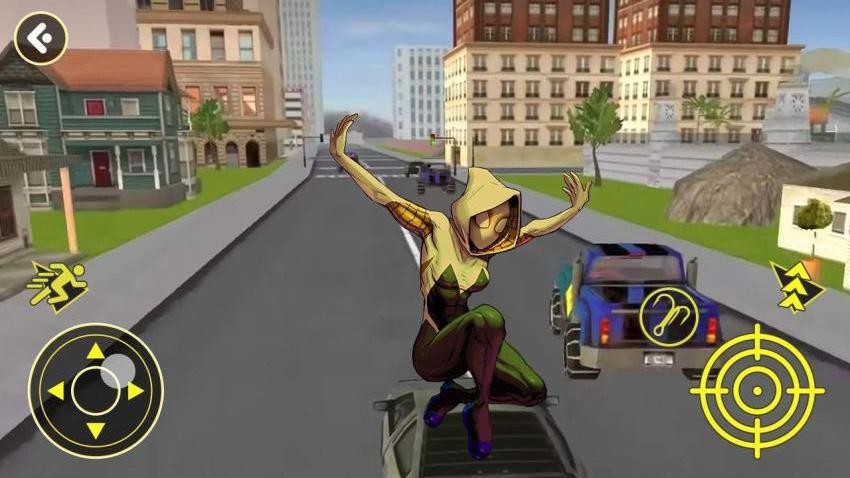 蜘蛛超人绳索城市游戏v1.0 1