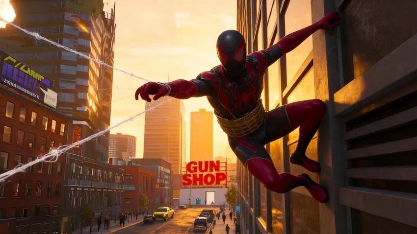 蜘蛛超人绳索城市游戏v1.0 2