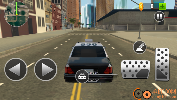 警车超速追逐游戏