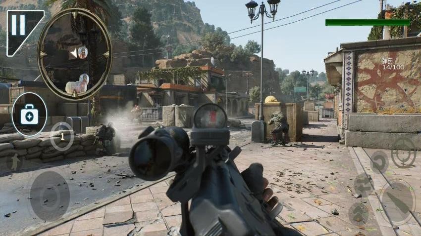 三角行动跑刀游戏v1.0 2