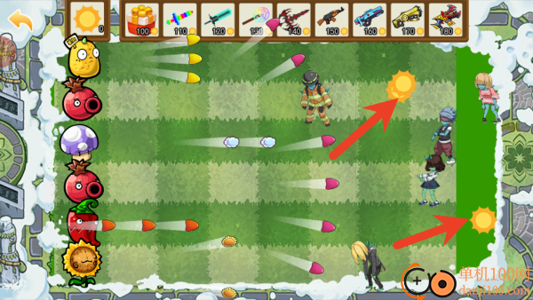 植物防御战争游戏