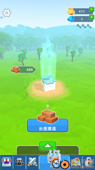 弓箭手堡垒游戏