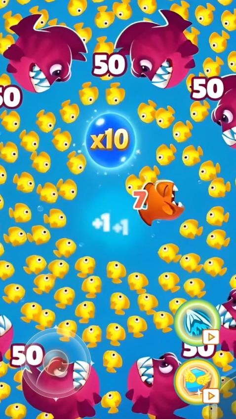 小鱼进化吞噬游戏v1.0 3