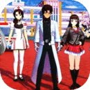 ‪樱花学校模拟器女子高中游戏