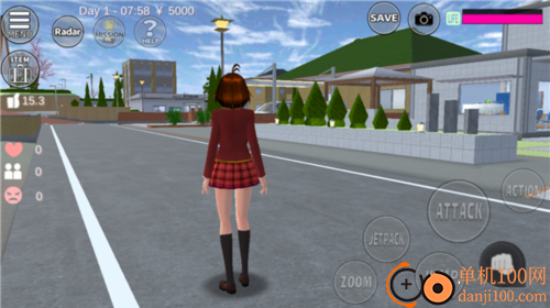 ‪樱花学校模拟器女子高中游戏