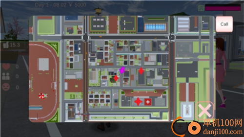 ‪樱花学校模拟器女子高中游戏