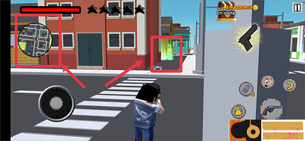 帮派战争像素射击游戏