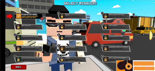 帮派战争像素射击游戏