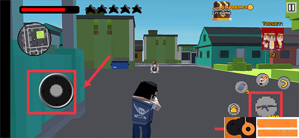 帮派战争像素射击游戏