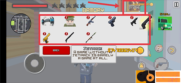 帮派战争像素射击游戏